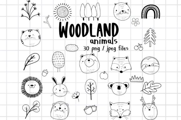 Download Woodland Animals Clipart,Wild Animal - Wood Collection