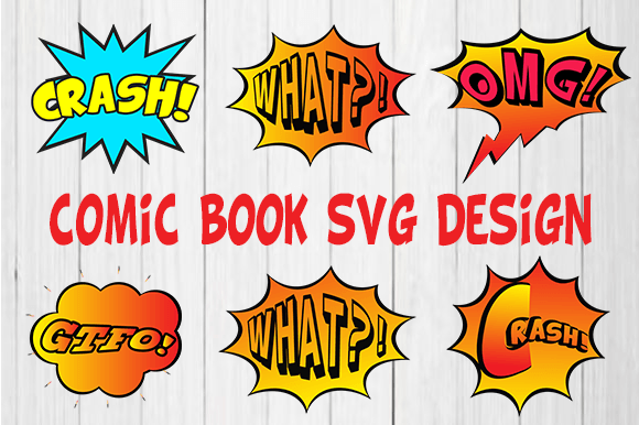 Download Comic Book Svg Design - Comic book svg Collection