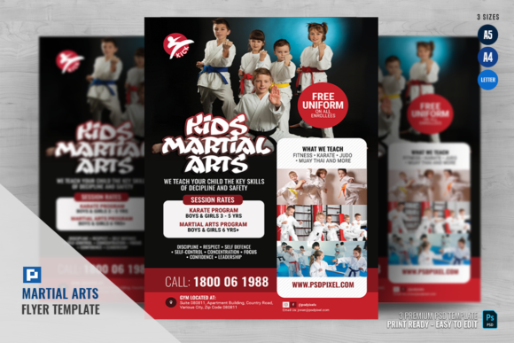 Download Kids Karate Class Flyer - Kids Collection