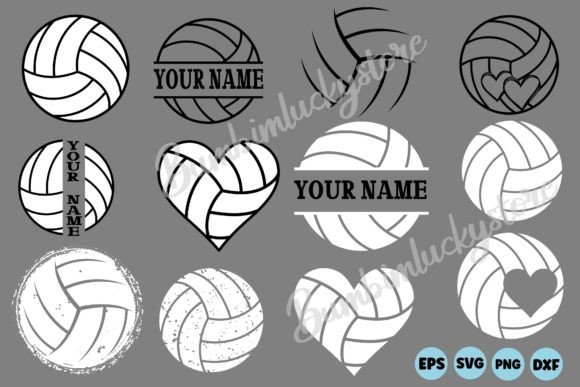 Download Volleyball Svg Bundle - Volleyball Collection