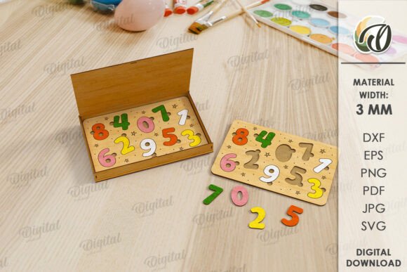 Download Wooden Puzzle Toy Laser Cut - Wood Collection