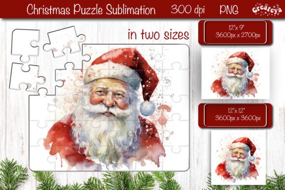 Download Christmas Puzzle PNG Kids Puzzle Santa - Kids Collection