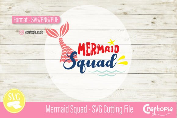 Download Mermaid Squad – SVG Cutting File - Premium Resources