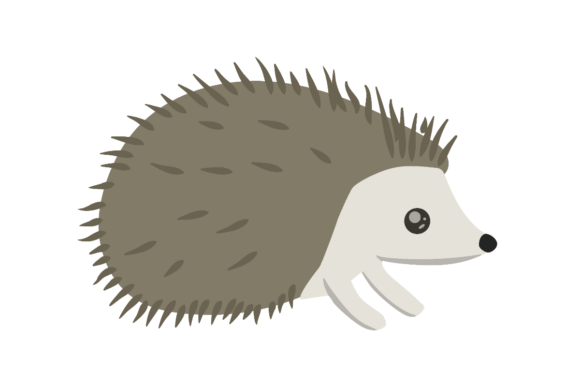 Download Cute Woodland Hedgehog - Wood Collection