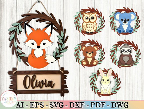 Download Personalized Kids Name Sign Laser Cut - Kids Collection