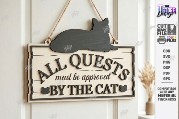 Download Wooden Pet Home Wall Sign Laser Cut |CNC - Wood Collection