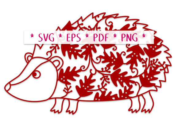 Download Woodland Hedgehog SVG Cut File - Wood Collection