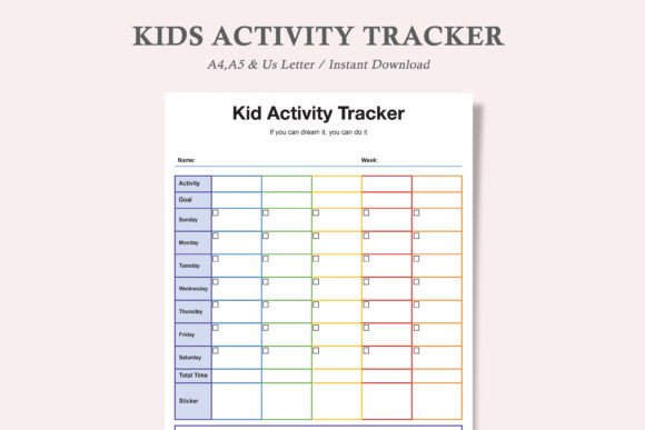 Download Kids Activity Planner,Activity Tracker - Kids Collection