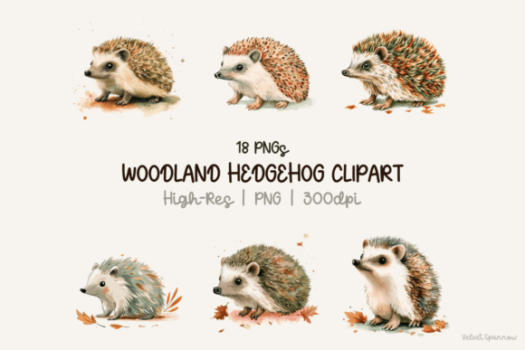Download Woodland Hedgehog Clipart - Wood Collection